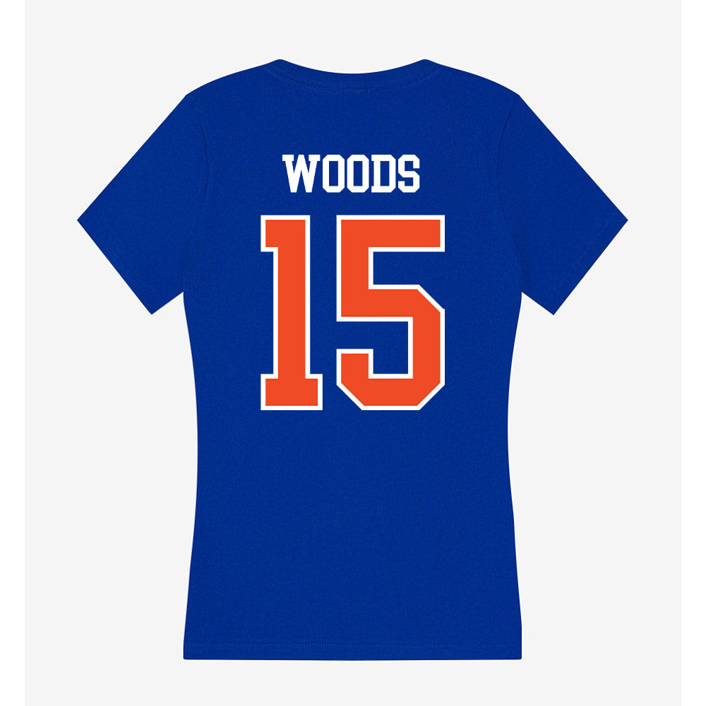 Florida - NCAA Football : Jayden Woods - Women's V-Neck T-Shirt-1