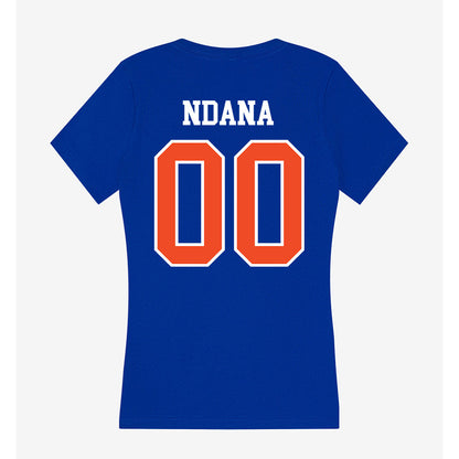 Florida - NCAA Women's Soccer : Conamora Ndana - Women's V-Neck T-Shirt-1