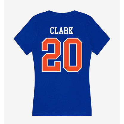 Florida - NCAA Football : Waltez Duke Clark - Women's V-Neck T-Shirt-1
