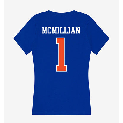Florida - NCAA Women's Volleyball : DeAndrea McMillian - Women's V-Neck T-Shirt-1