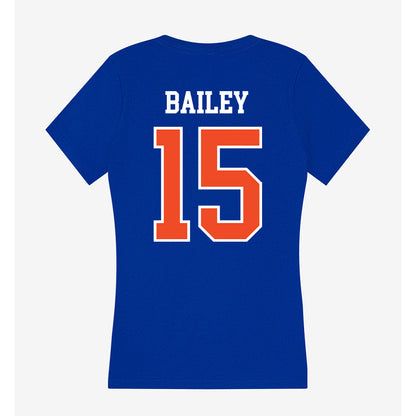 Florida - NCAA Football : Harrison Bailey - Women's V-Neck T-Shirt-1