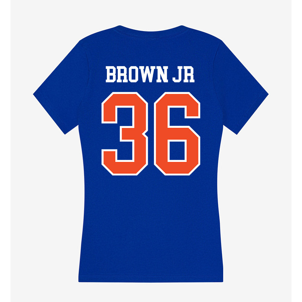 Florida - NCAA Football : Vincent Brown Jr - Women's V-Neck T-Shirt-1