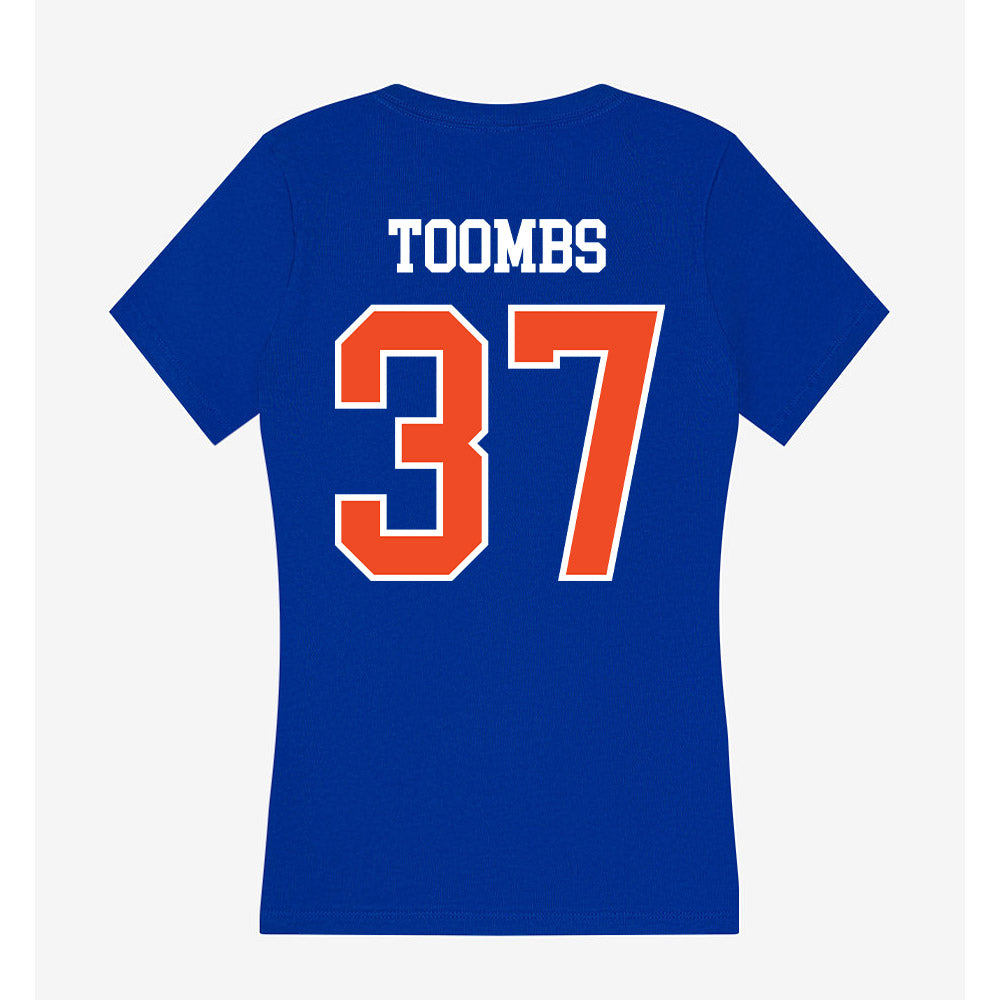 Florida - NCAA Football : Javion Toombs - Women's V-Neck T-Shirt-1