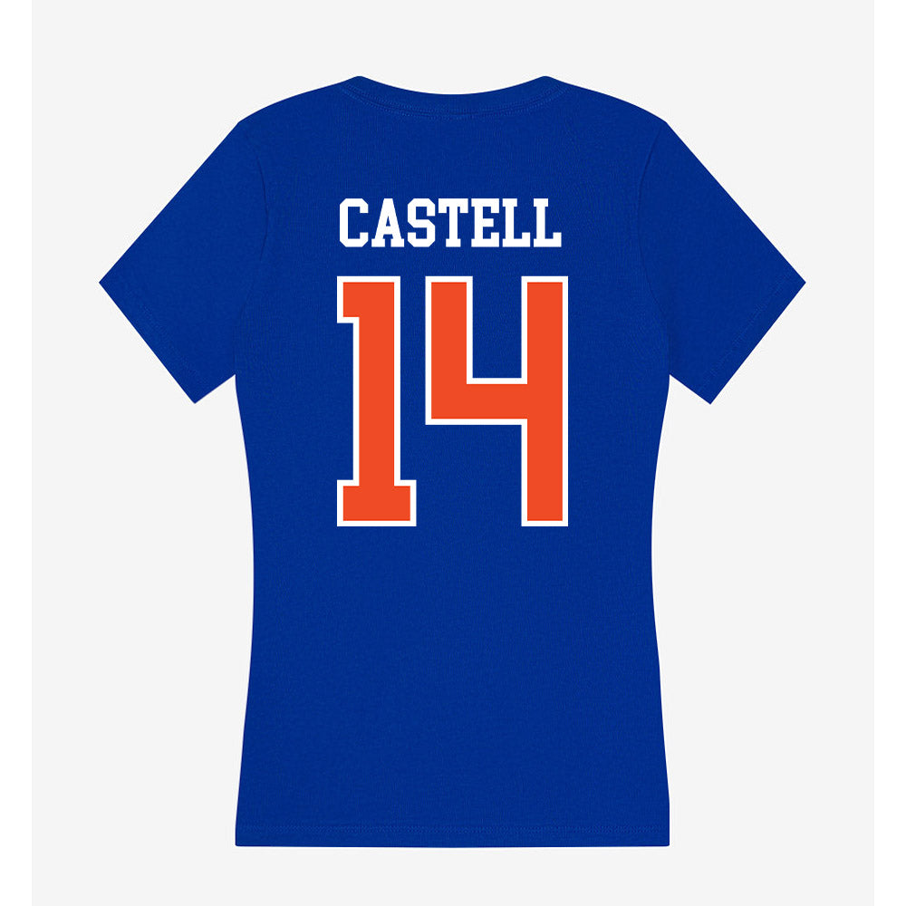 Florida - NCAA Football : Jordan Castell - Women's V-Neck T-Shirt-1