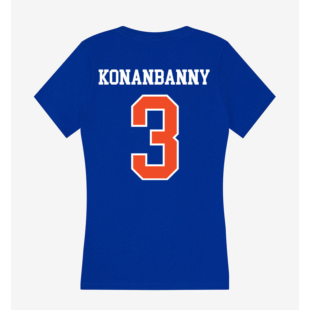 Florida - NCAA Football : Onis Konanbanny - Women's V-Neck T-Shirt-1