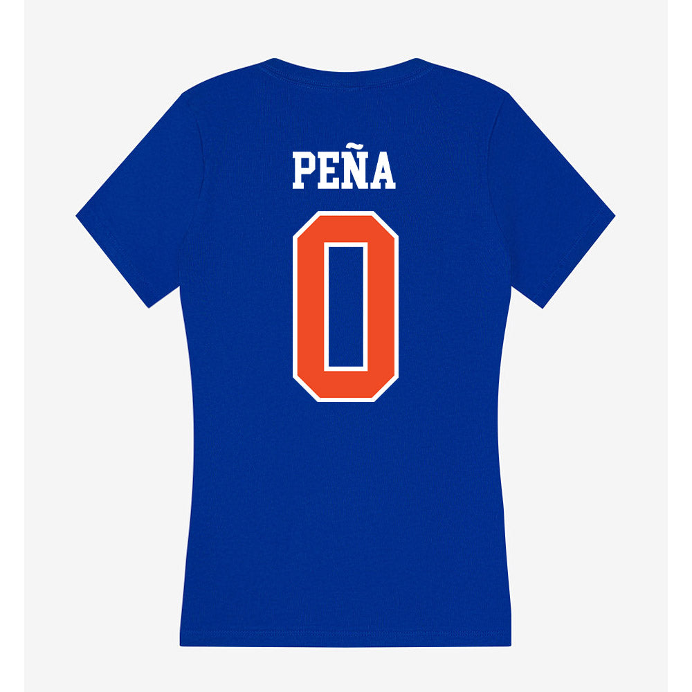 Florida - NCAA Women's Soccer : Paloma Peña - Women's V-Neck T-Shirt-1