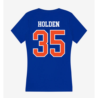 Florida - NCAA Women's Soccer : Lily Holden - Women's V-Neck T-Shirt-1