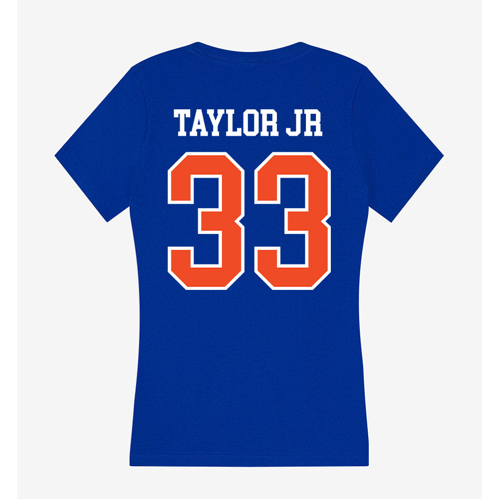 Florida - NCAA Football : Brien Taylor Jr - Women's V-Neck T-Shirt-1