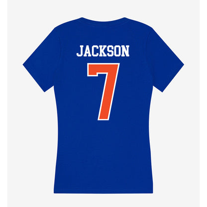 Florida - NCAA Football : Ty Jackson - Women's V-Neck T-Shirt-1