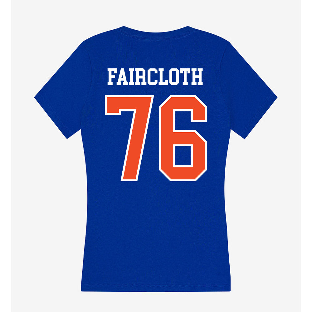 Florida - NCAA Football : Mark Faircloth - Women's V-Neck T-Shirt-1