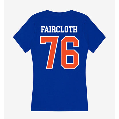 Florida - NCAA Football : Mark Faircloth - Women's V-Neck T-Shirt-1