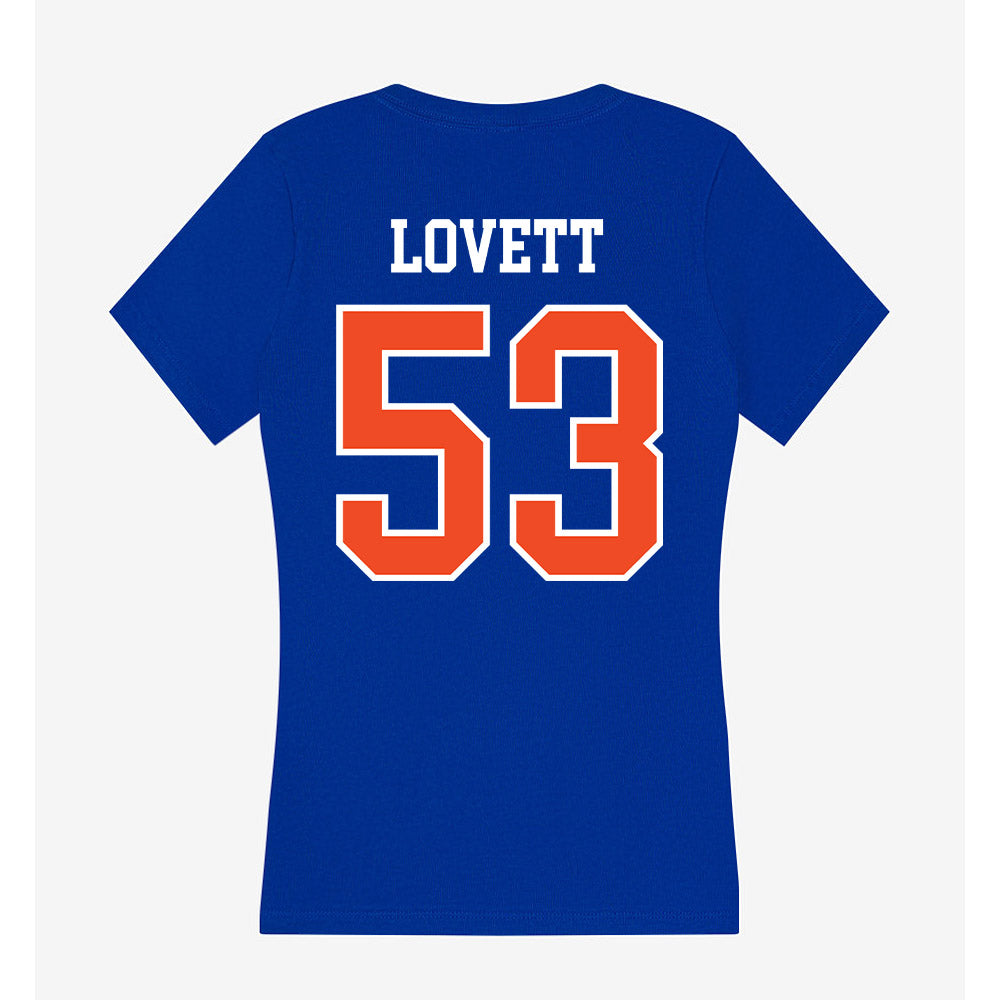 Florida - NCAA Football : Bryce Lovett - Women's V-Neck T-Shirt-1