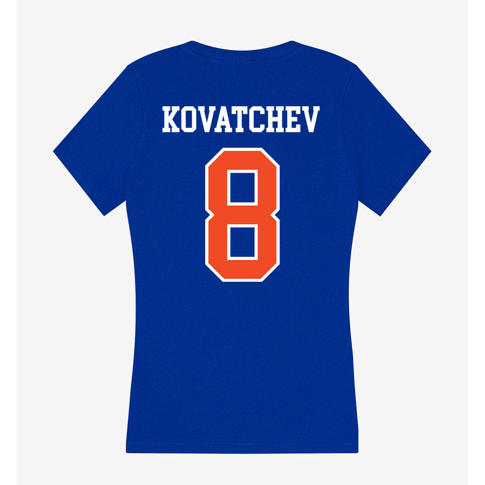 Florida - NCAA Men's Basketball : Alex Kovatchev - Women's V-Neck T-Shirt-1