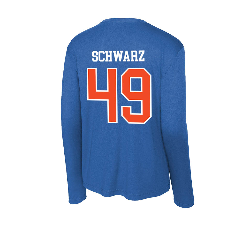Florida - NCAA Baseball : Colton Schwarz - Activewear Long Sleeve T-Shirt-1