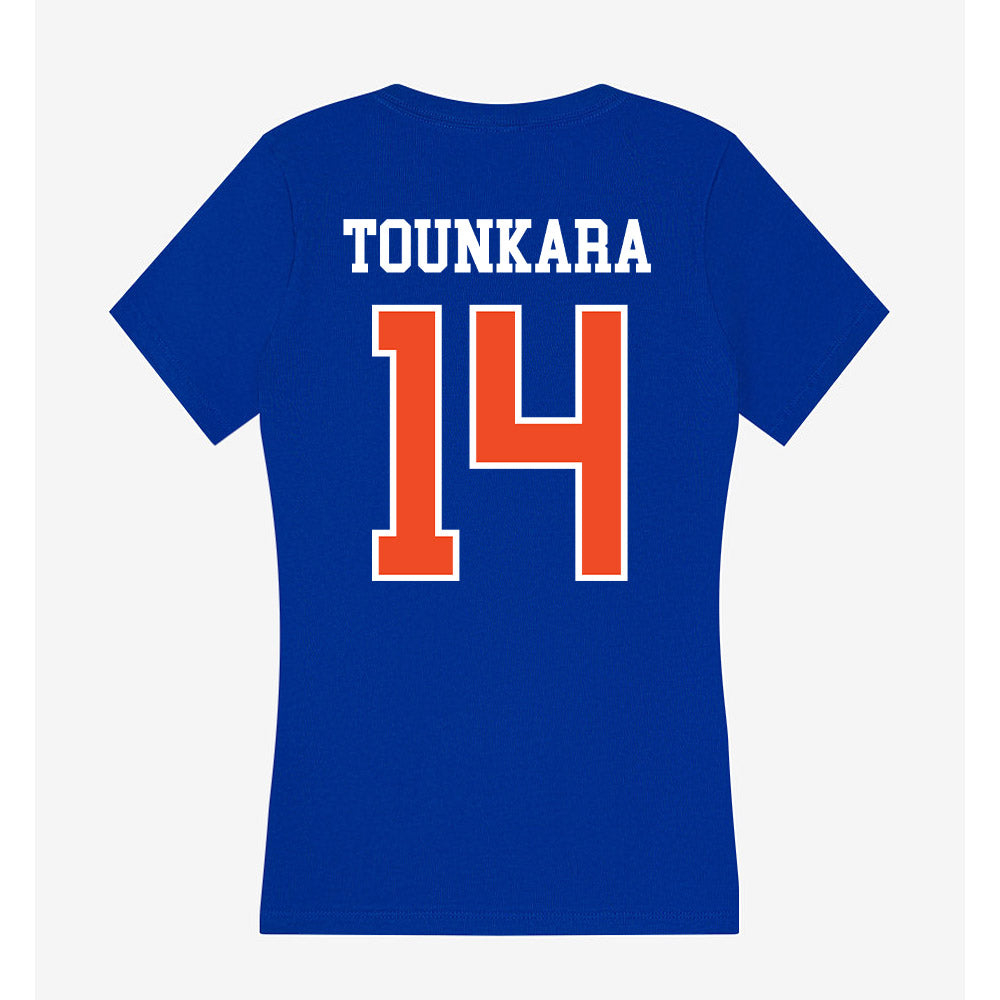 Florida - NCAA Football : Muizz Tounkara - Women's V-Neck T-Shirt-1