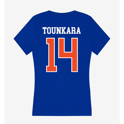 Florida - NCAA Football : Muizz Tounkara - Women's V-Neck T-Shirt-1