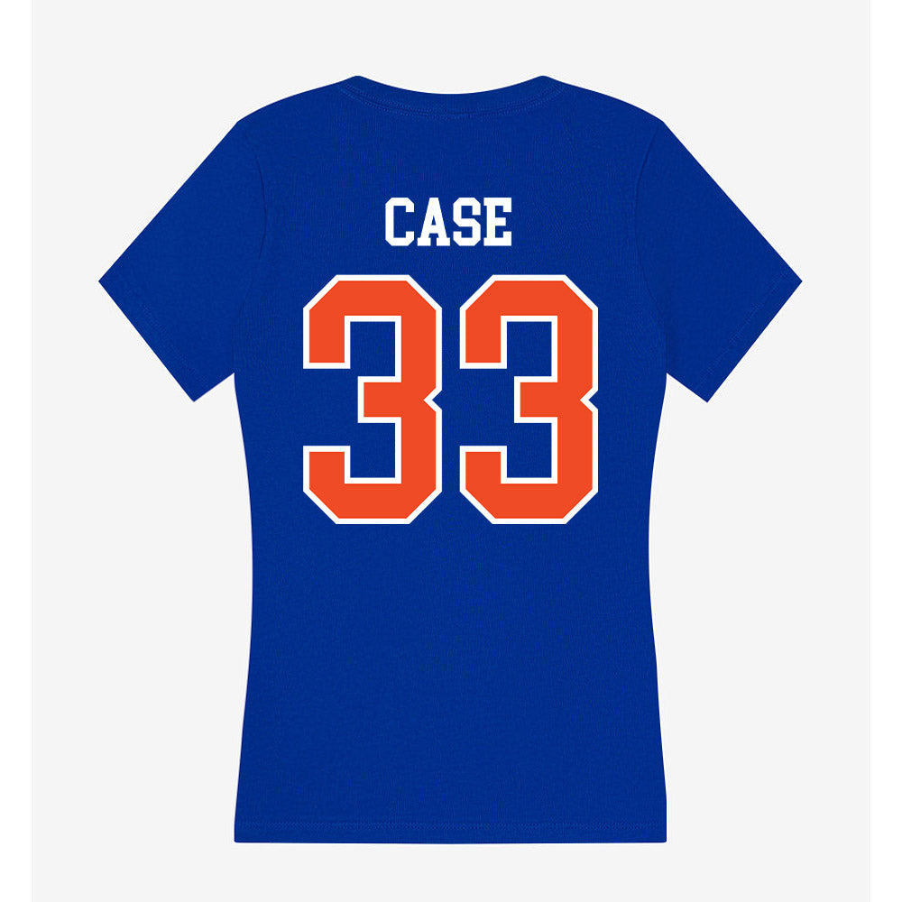 Florida - NCAA Football : Brian Case - Women's V-Neck T-Shirt-1