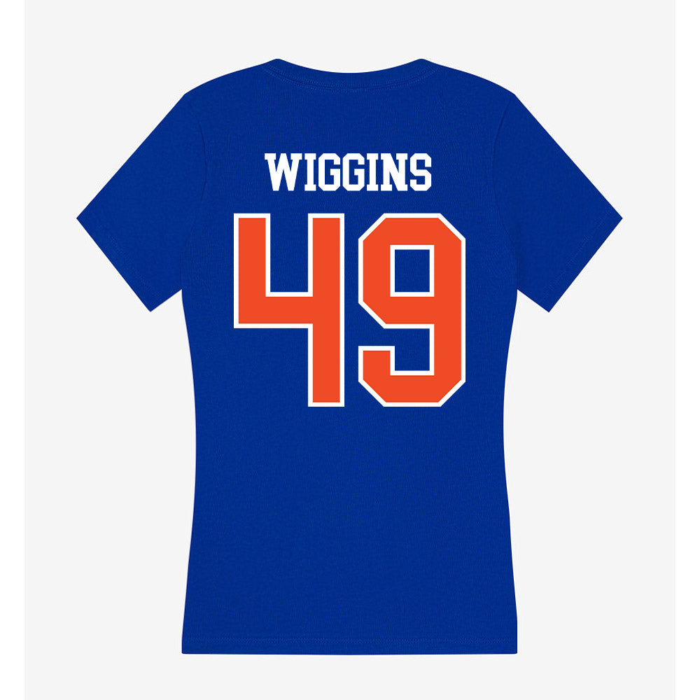 Florida - NCAA Football : Jalen Wiggins - Women's V-Neck T-Shirt-1
