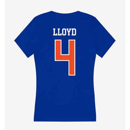 Florida - NCAA Men's Basketball : Alexander Lloyd - Women's V-Neck T-Shirt-1
