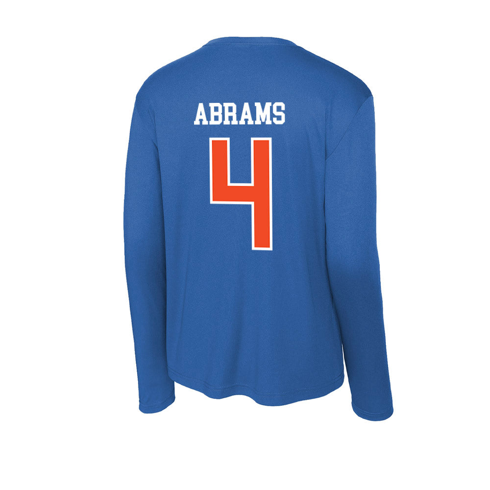 Florida - NCAA Football : TJ Abrams - Activewear Long Sleeve T-Shirt-1