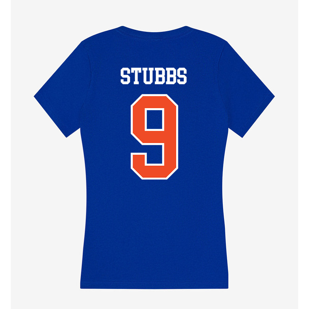 Florida - NCAA Football : Drake Stubbs - Women's V-Neck T-Shirt-1