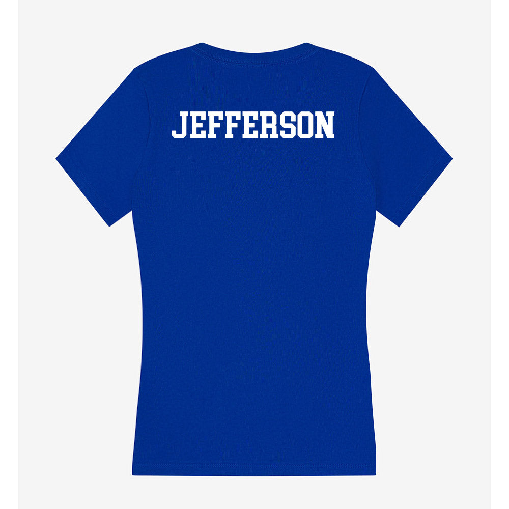 Florida - NCAA Men's Tennis : Henry Jefferson - Women's V-Neck T-Shirt-1