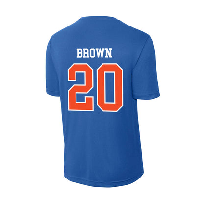 Florida - NCAA Men's Basketball : Isaiah Brown - Activewear T-Shirt-1