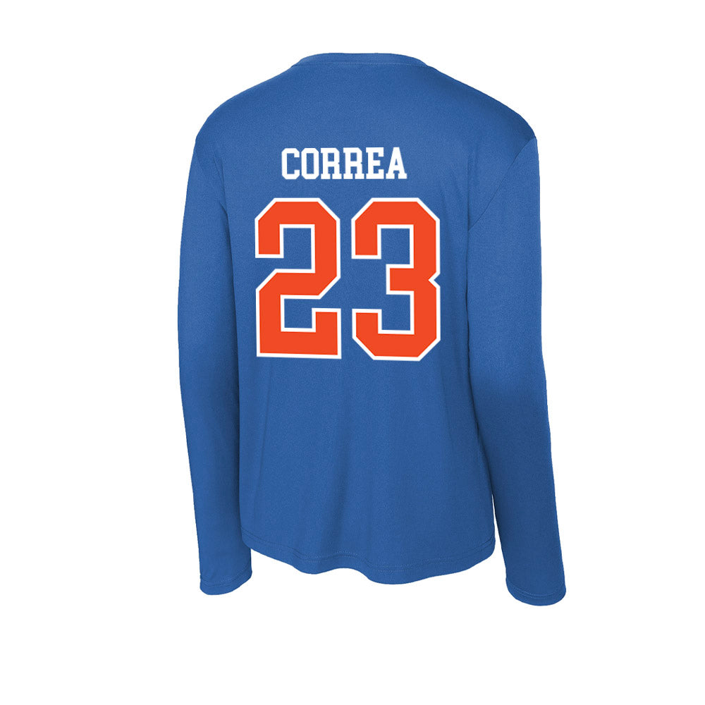Florida - NCAA Women's Basketball : Leilani Correa - Activewear Long Sleeve T-Shirt-1