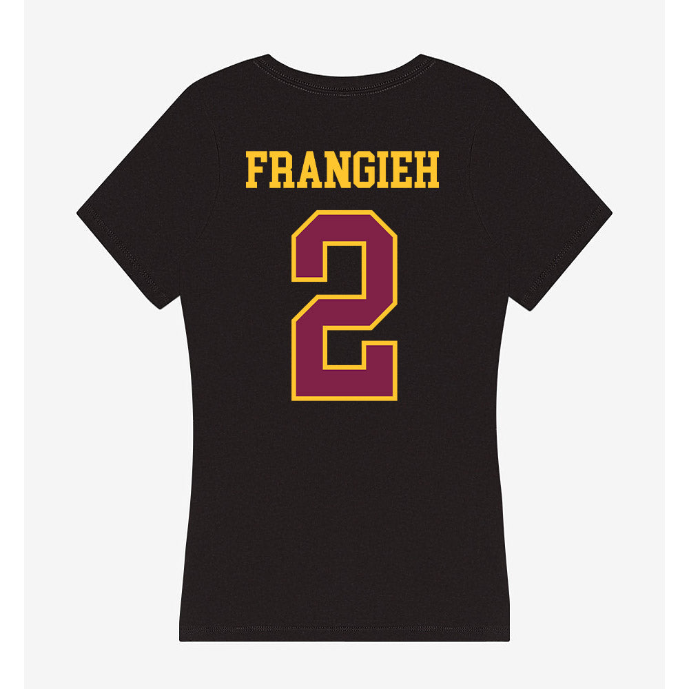Arizona State - NCAA Women's Water Polo : Karly Frangieh - Women's V-Neck T-Shirt-1