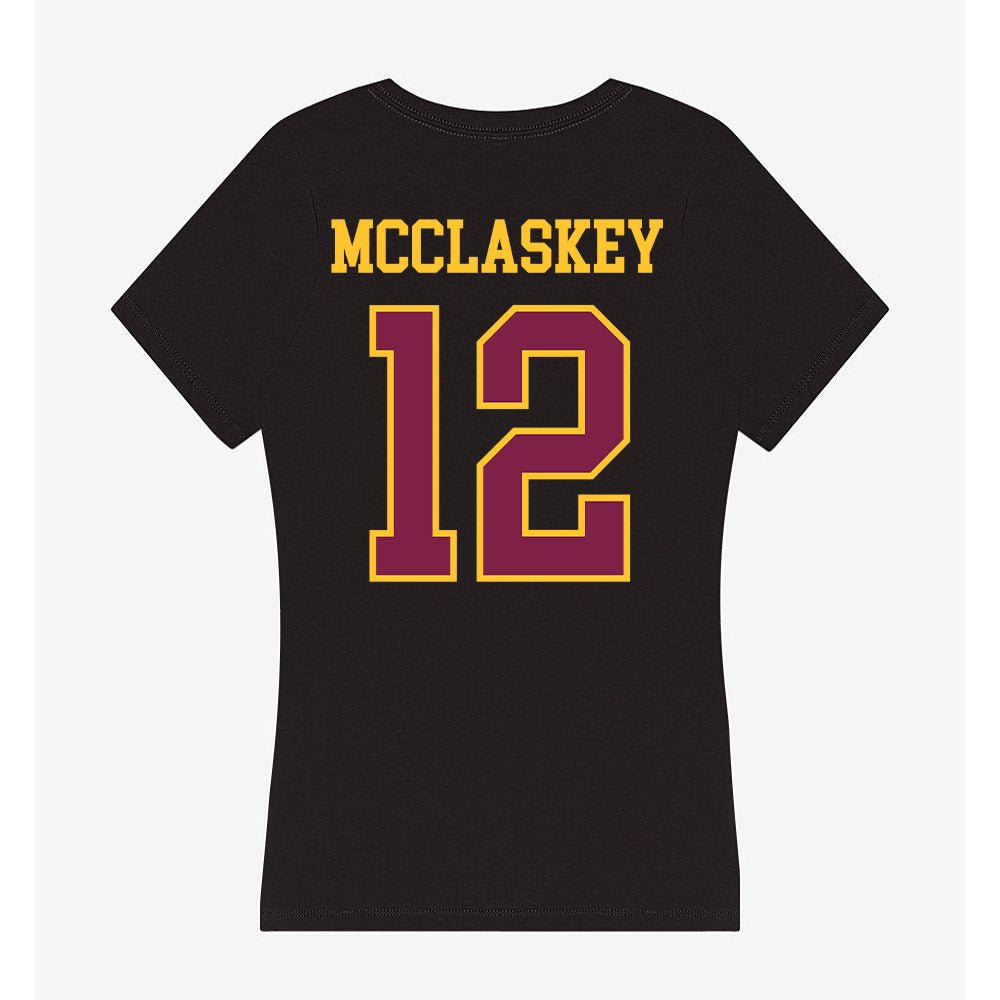 Arizona State - NCAA Women's Water Polo : Hannah McClaskey - Women's V-Neck T-Shirt-1
