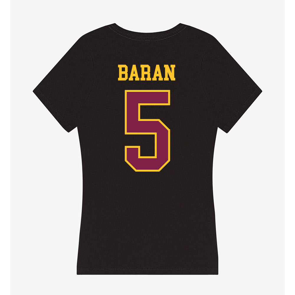 Arizona State - NCAA Men's Ice Hockey : Richard Baran - Women's V-Neck T-Shirt-1
