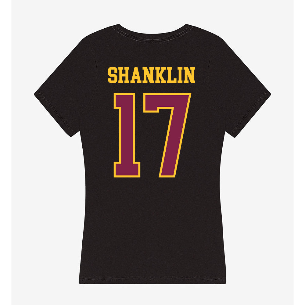 Arizona State - NCAA Football : Joshua Shanklin - Women's V-Neck T-Shirt-1