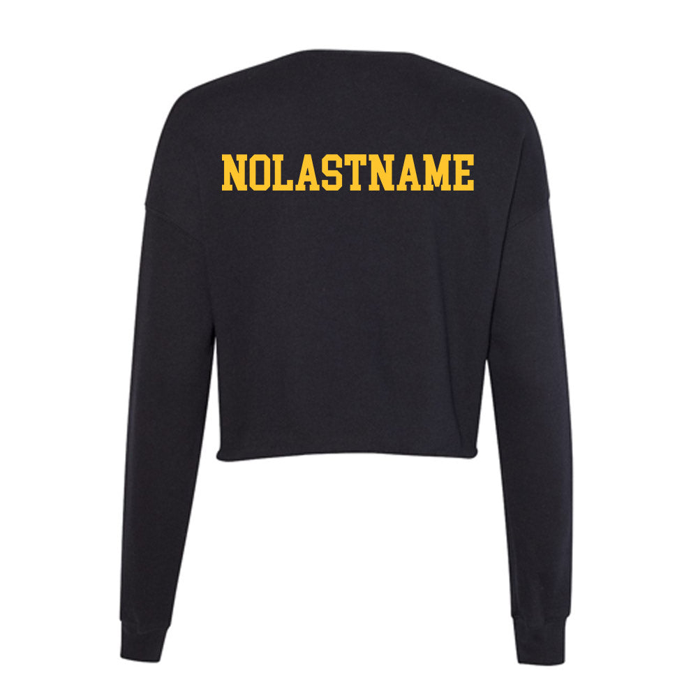 Arizona State - NCAA Women's Track & Field : Susmita Nolastname - Women's Cropped Crew Fleece-1