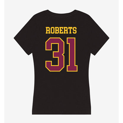 Arizona State - NCAA Softball : Millie Roberts - Women's V-Neck T-Shirt-1