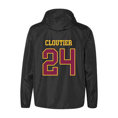 Arizona State - NCAA Men's Ice Hockey : Justin Cloutier - Windbreaker-1