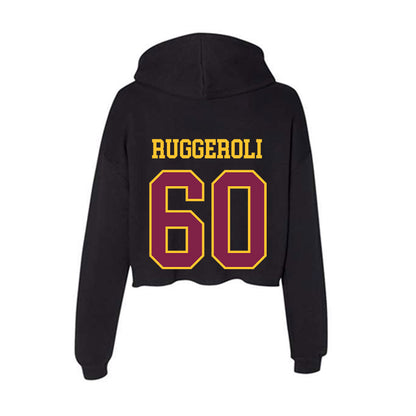 Arizona State - NCAA Football : Alexander Ruggeroli - Women's Crop Fleece Hoodie-1