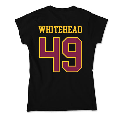 Arizona State - NCAA Men's Ice Hockey : Braxton Whitehead - Soft Style Women’s T-Shirt-1