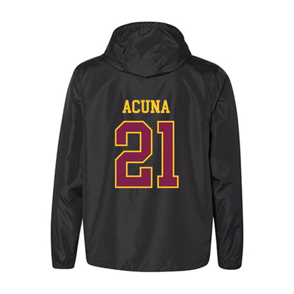 Arizona State - NCAA Softball : Yannixa Acuna - Windbreaker-1