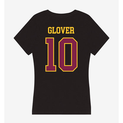 Arizona State - NCAA Women's Volleyball : Noemie Glover - Women's V-Neck T-Shirt-1