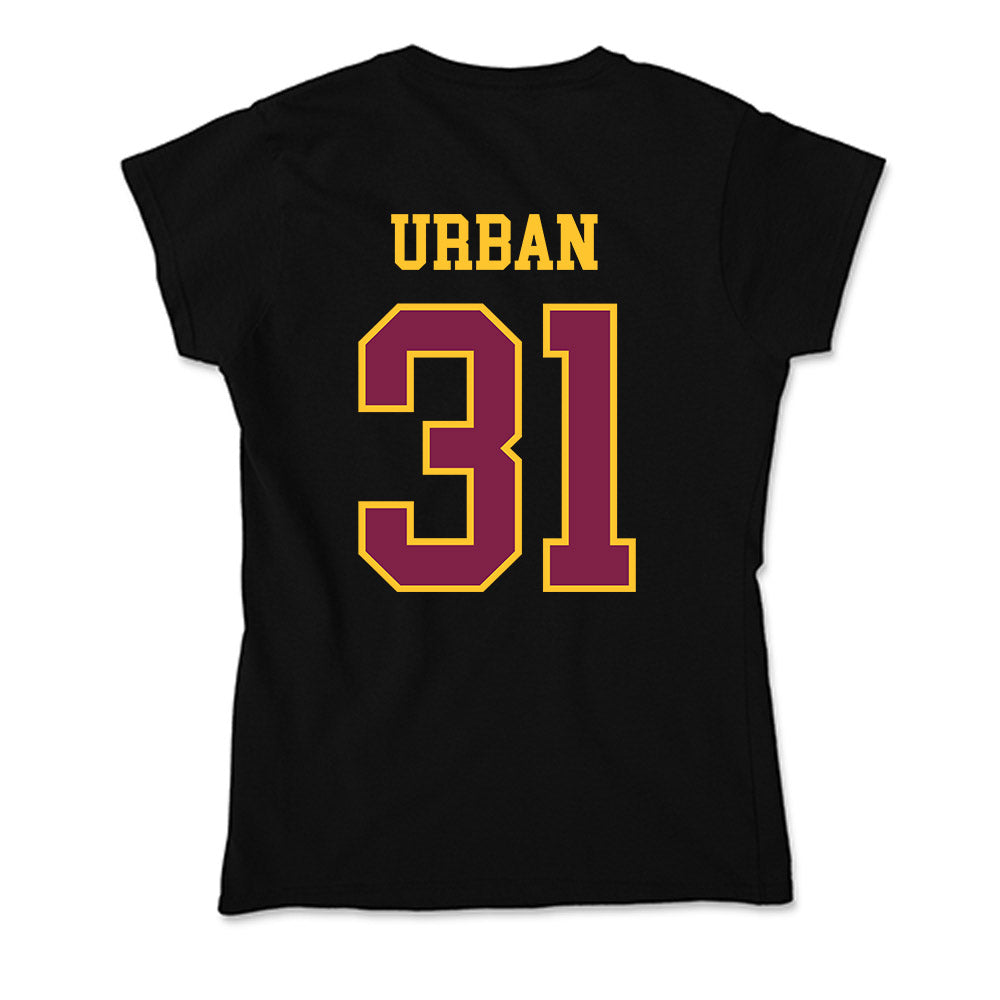 Arizona State - NCAA Men's Ice Hockey : Samuel Urban - Soft Style Women’s T-Shirt-1