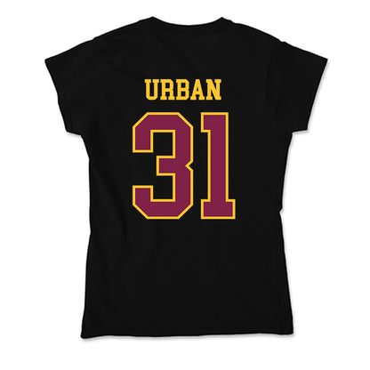 Arizona State - NCAA Men's Ice Hockey : Samuel Urban - Soft Style Women’s T-Shirt-1