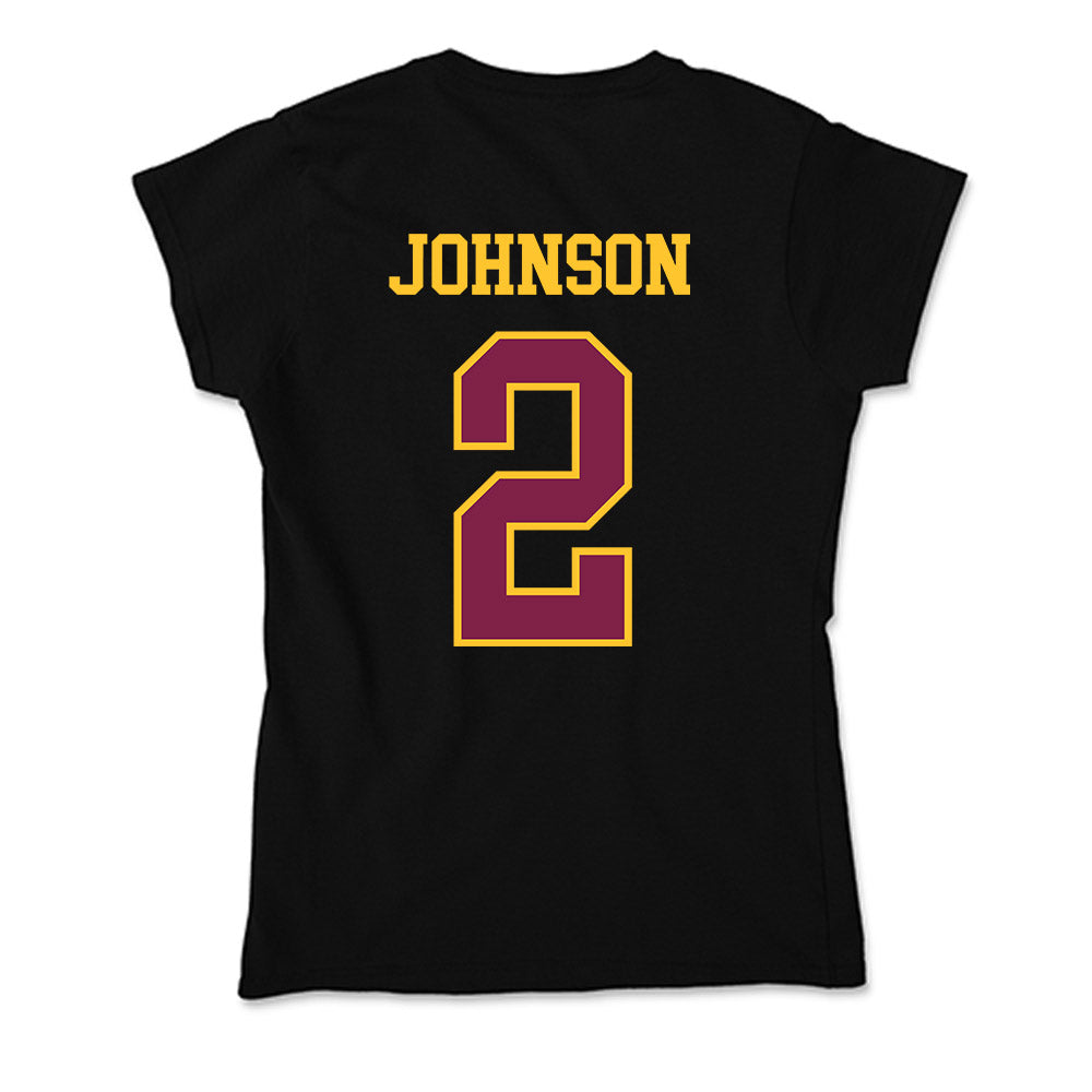 Arizona State - NCAA Men's Basketball : Anthony Johnson - Soft Style Women’s T-Shirt-1