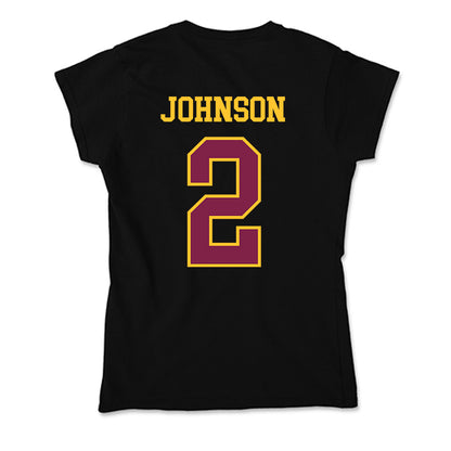 Arizona State - NCAA Men's Basketball : Anthony Johnson - Soft Style Women’s T-Shirt-1