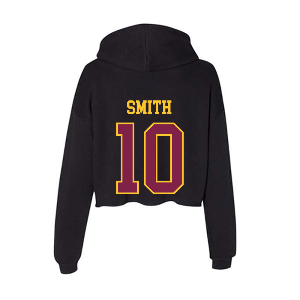 Arizona State - NCAA Football : Clayton Smith - Women's Crop Fleece Hoodie-1