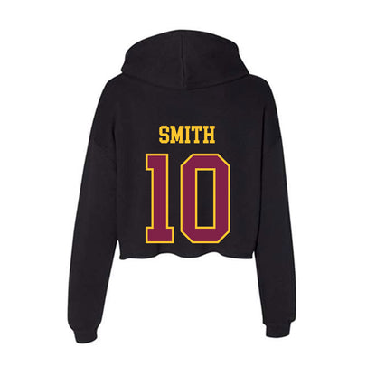 Arizona State - NCAA Football : Clayton Smith - Women's Crop Fleece Hoodie-1