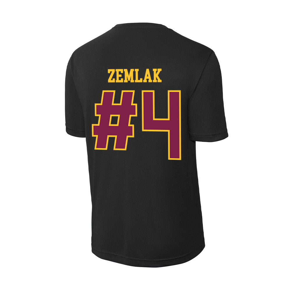Arizona State - NCAA Men's Ice Hockey : Austin Zemlak - Activewear T-Shirt-1