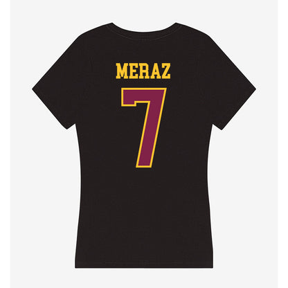Arizona State - NCAA Women's Water Polo : Leila Meraz - Women's V-Neck T-Shirt-1
