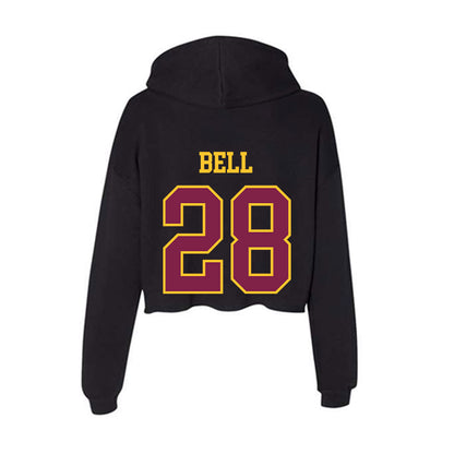 Arizona State - NCAA Women's Soccer : Norah Bell - Women's Crop Fleece Hoodie-1