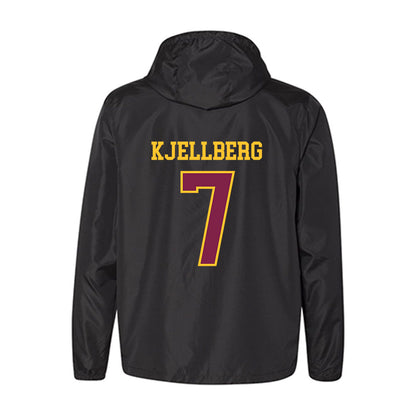 Arizona State - NCAA Men's Ice Hockey : Joel Kjellberg - Windbreaker-1