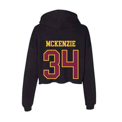 Arizona State - NCAA Football : Matthew McKenzie - Women's Crop Fleece Hoodie-1